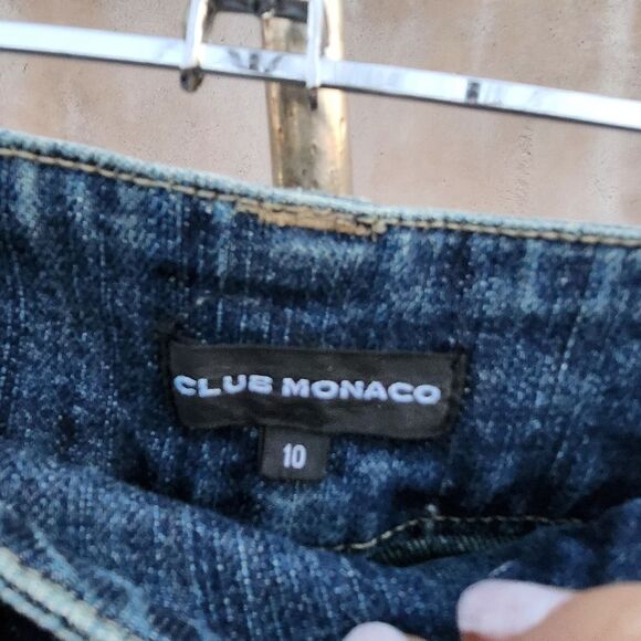 Club Monaco denim mini dress y2k - Picture 2 of 4